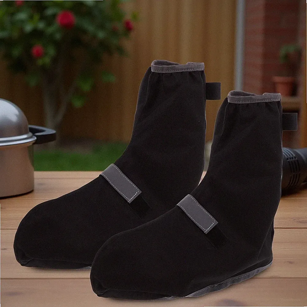 Outdoor Waterproof Shoe Covers Gaiters for Hiking Reusable Rain Mud Shoes
