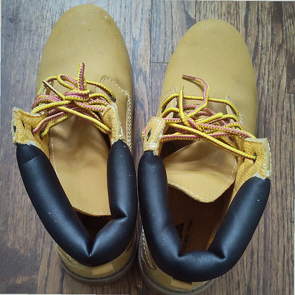 Ozark Trail Boys Tan Black Lace Up Ankle Boots Size 15 Casual Rubber Outsole