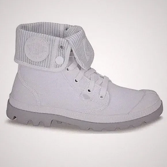 Palladium Women's Canvas Baggy Lite Boots Size 6.5 - Military Streetwear Shoes