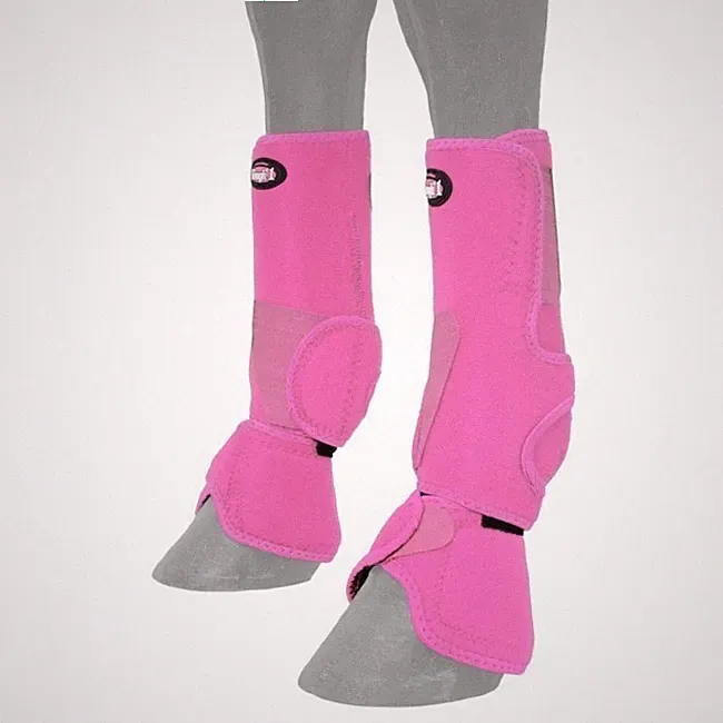 Performers First Choice Hot Pink Medium Neoprene Combo Boots Set (Pair) 64-16300
