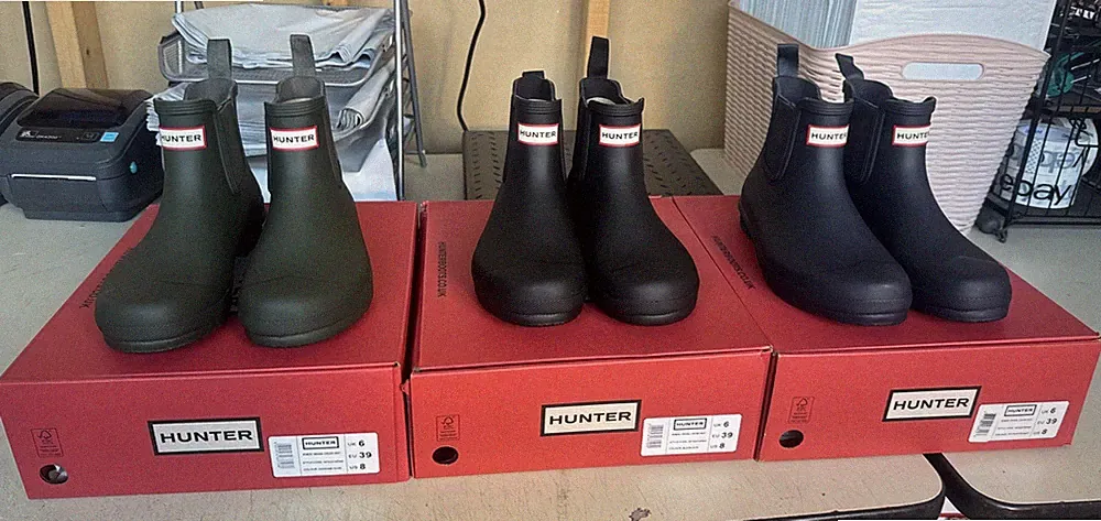 PICK SIZE / COLOR - Hunter Women's Original Chelsea Rubber Rain Boots