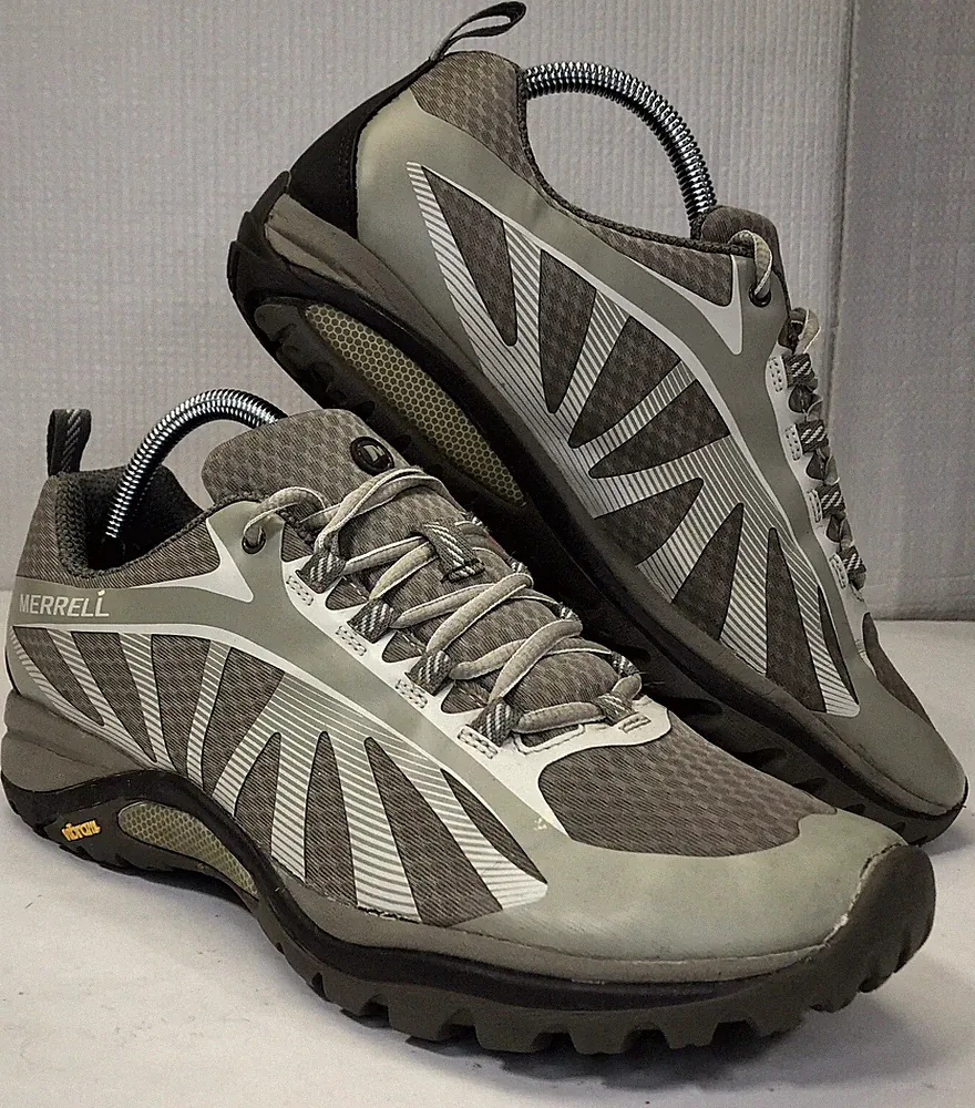 Pre-Owned Merrell Siren Edge Women's Sz 9.5 Hiking Shoes J03120 Vegan Friendly