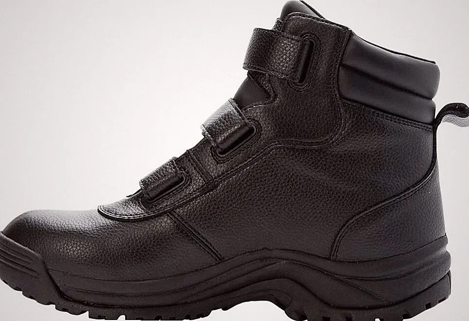 Propét Men's Cliff Walker Tall Hiking Boots 16 XX-Wide, Black