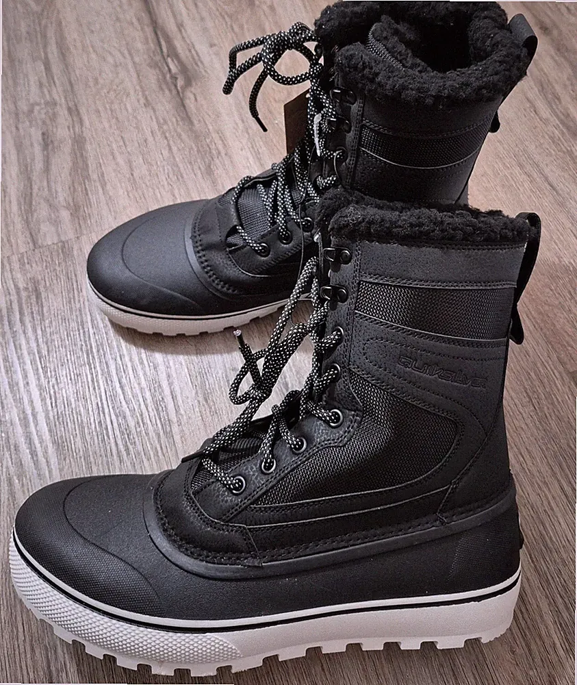 Quiksilver Sub Zero Hi Men’s Size 11 200g Winter Fur Lined Snow Boots RARE NEW!