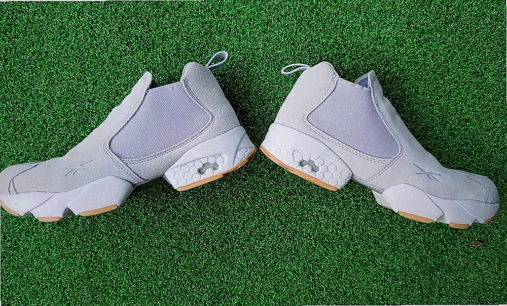 Rare Women's Reebok Fury Chelsea 'cool Gray' Fashion Boots Sz. 6.5