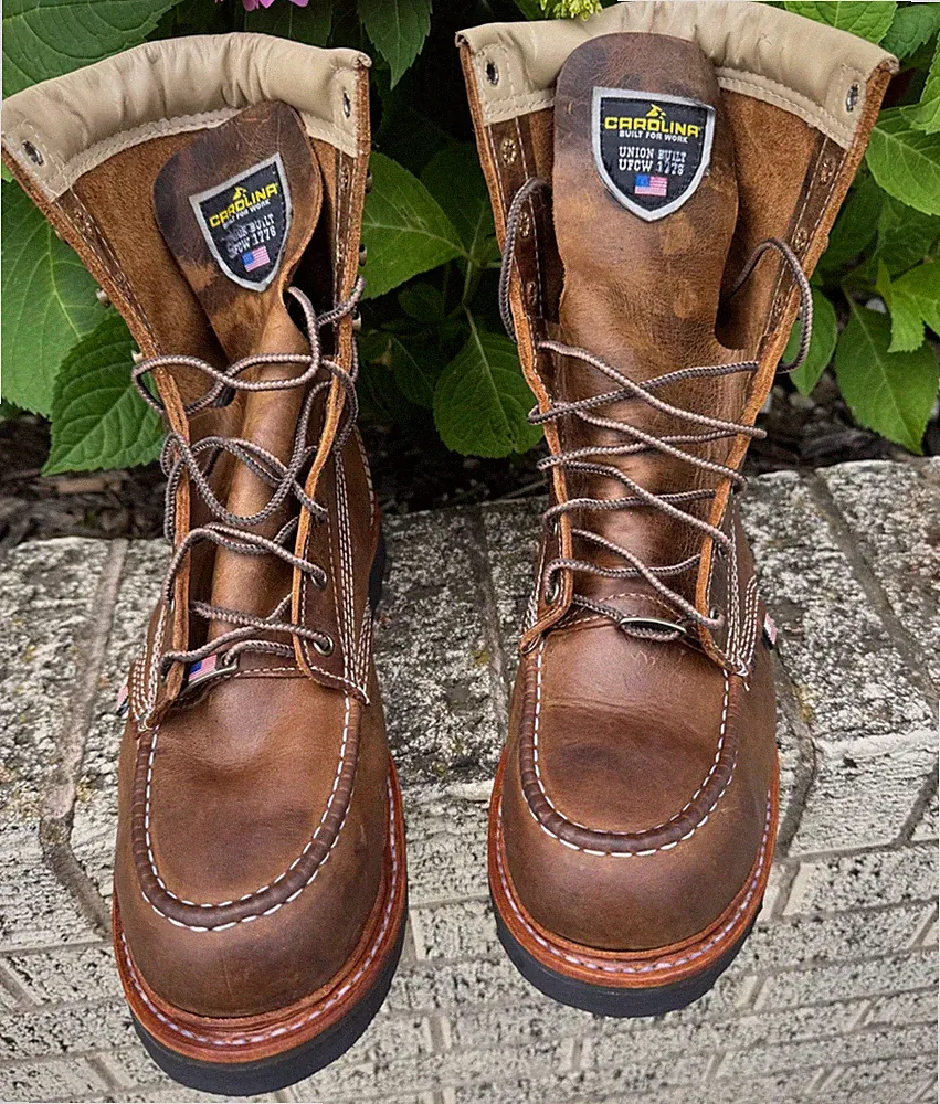 Re Crafted Carolina Moc Toe Boots 10.5