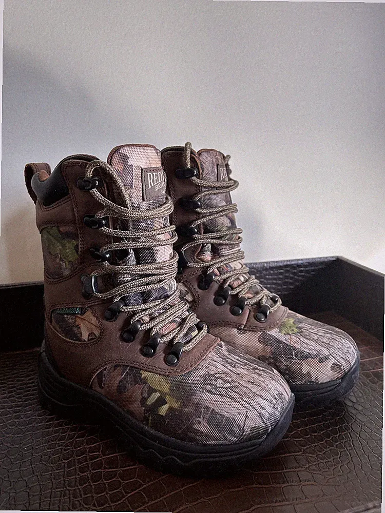 Red Head Youth Boots Size 12 M Camo . Bone-Dry Waterproof