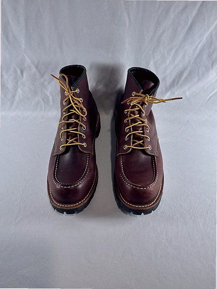 Red Wing ROUGHNECKMen's 6-Inch Boot in Briar Oil Slick Leather Men’s Size 11 D