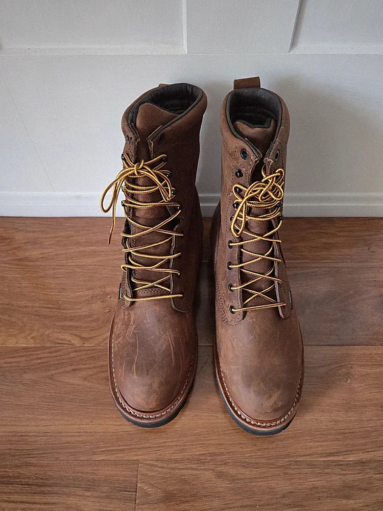 RED WING Work Boots Sz 11 E2 LoggerMax Waterproof Steel Toe Insulated Leather
