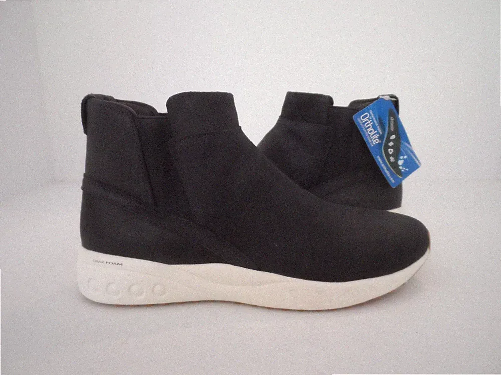 Reebok BD2242 Womens Ers Deluxe Chelsea Running Shoe Black Size 8.5