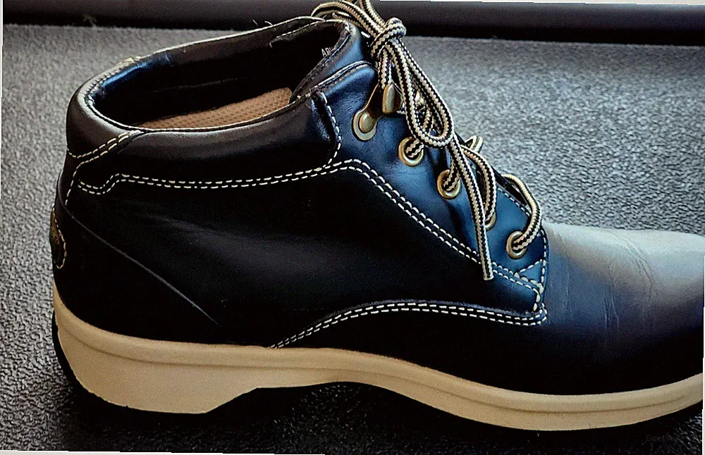 Rockport Boot Ankle Waterproof Hike Snow Mountain Women Leather Black 6M Lace Up