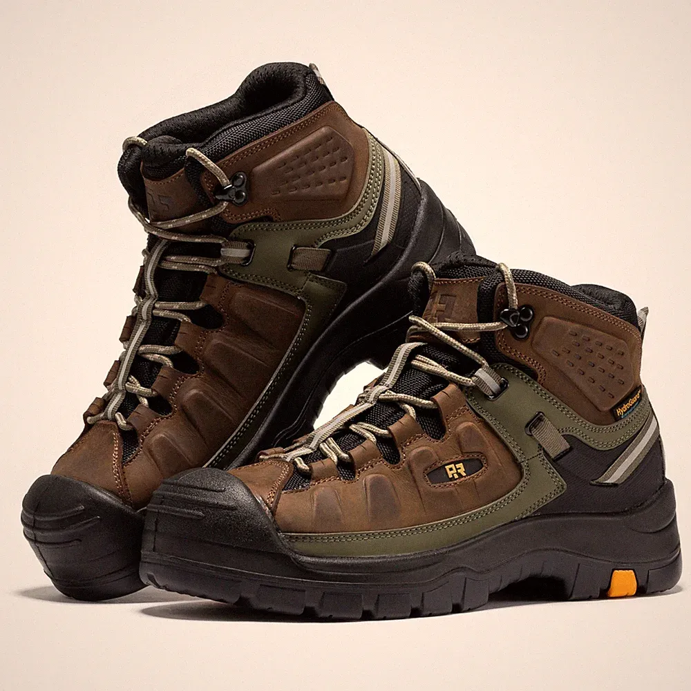 ROCKROOSTER 5" Waterproof Composite Toe Work Boots for Men, EH Boot