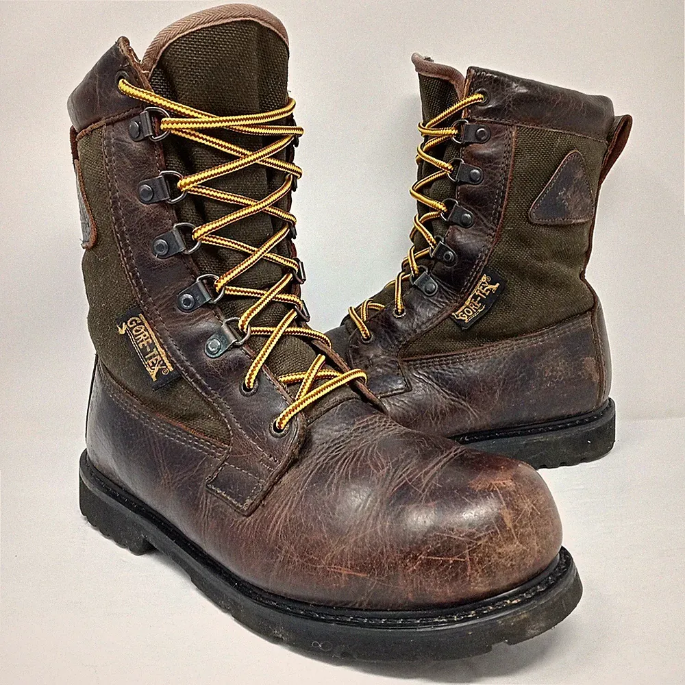 Rocky Boots Gore-Tex Thinsulate Men's Size 8 Hunting Hiking Workwear Leather