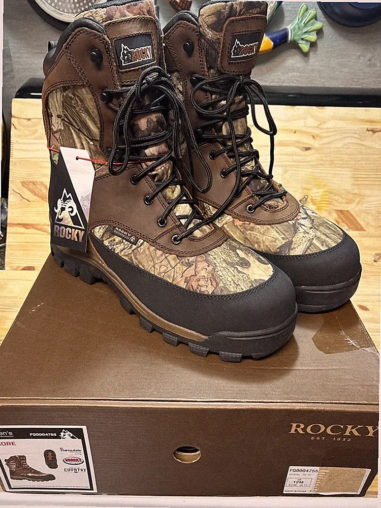 Rocky Core Waterproof 800G Insulated Outdoor Boot-Size 12M