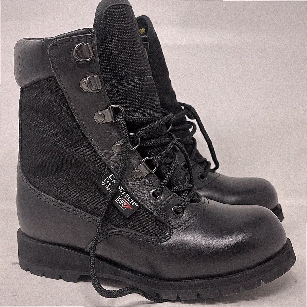 Rocky Eliminator 6" Thinsulate Steel Toe Work Boots Black Size 5.5 M US