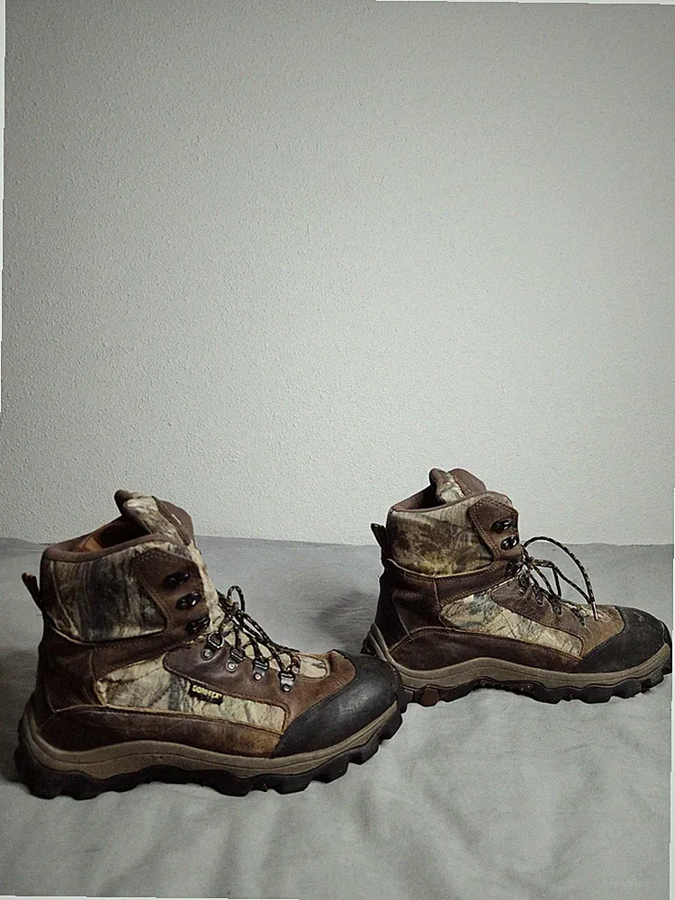 Rocky Lynx Gore-Tex Camo Boots Mens Size 11.5 Hunting Insulated 400G Hiking EUC