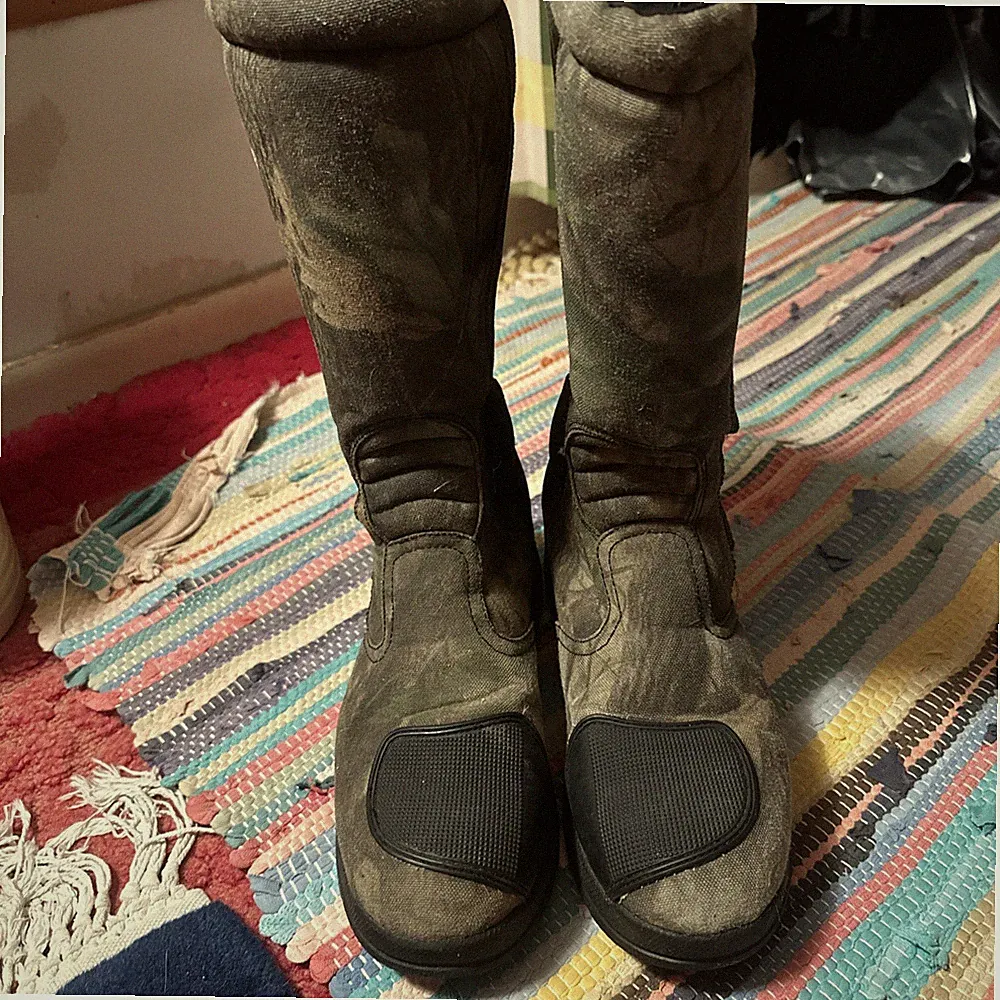 ROCKY MOTO CROSS BOOTS CAMO RARE SZ 9.5 WIDE 2901 Waterproof Motorcycle