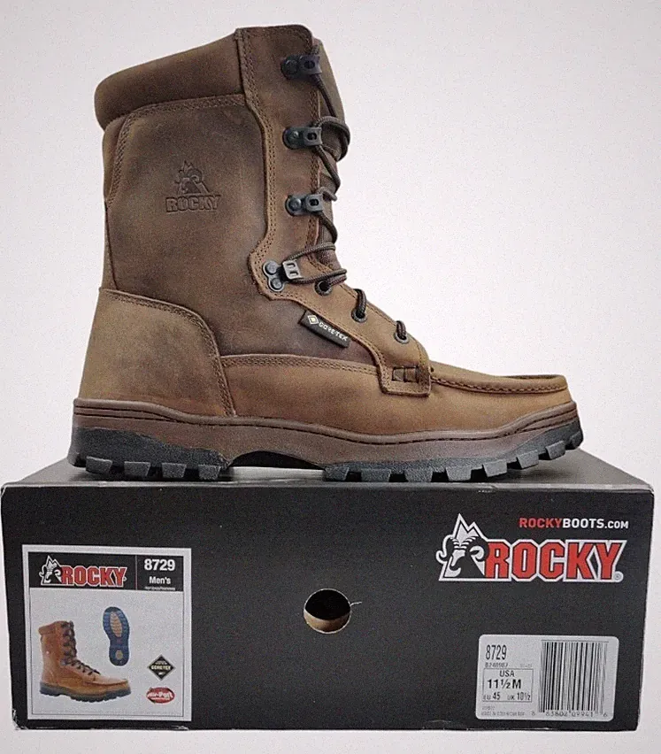 ROCKY Outback Gore-Tex Waterproof Boot US Size 11.5 M