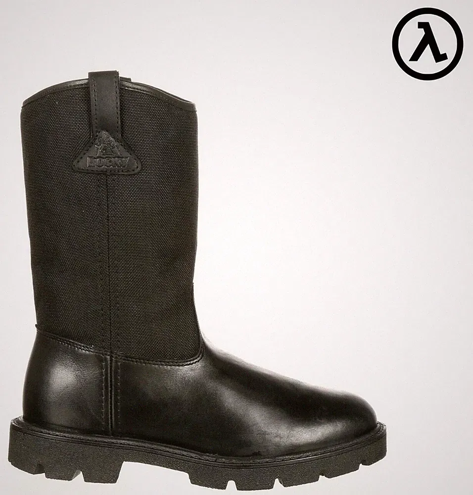 ROCKY WARDEN PULL-ON WELLINGTON PUBLIC SERVICE BOOTS 6300 - ALL SIZES - NEW