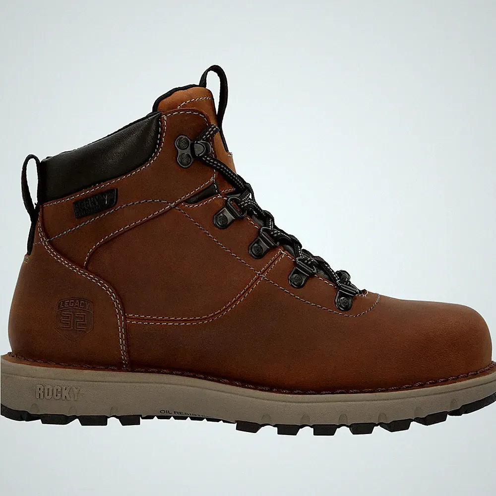 Rocky Women's Legacy 32 Waterproof Work Boot RKK0349 - Durable Work Boots