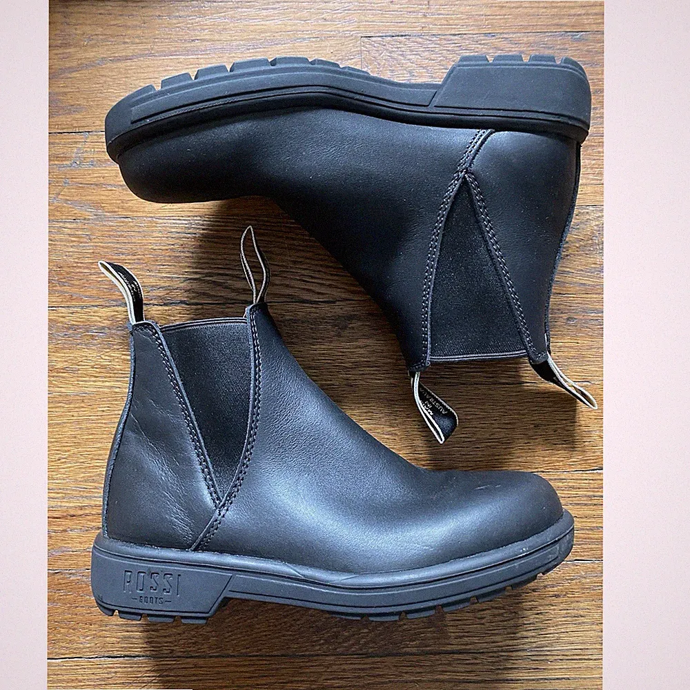 Rossi Boots 360 Women's Fit Chelsea Work Boot Claret Leather US 8.5 EU 41