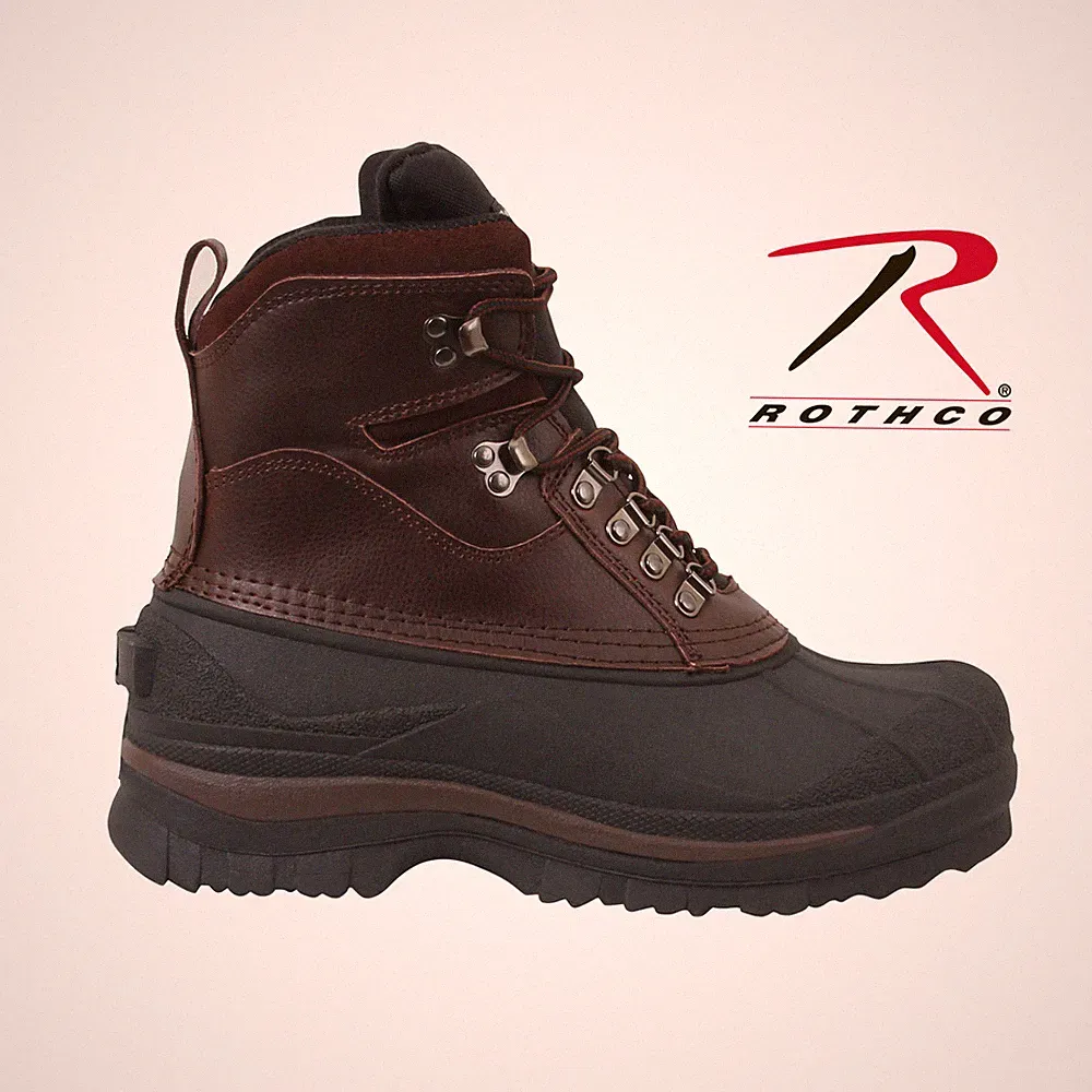 Rothco 8" Cold Weather Hiking Boots - Brown