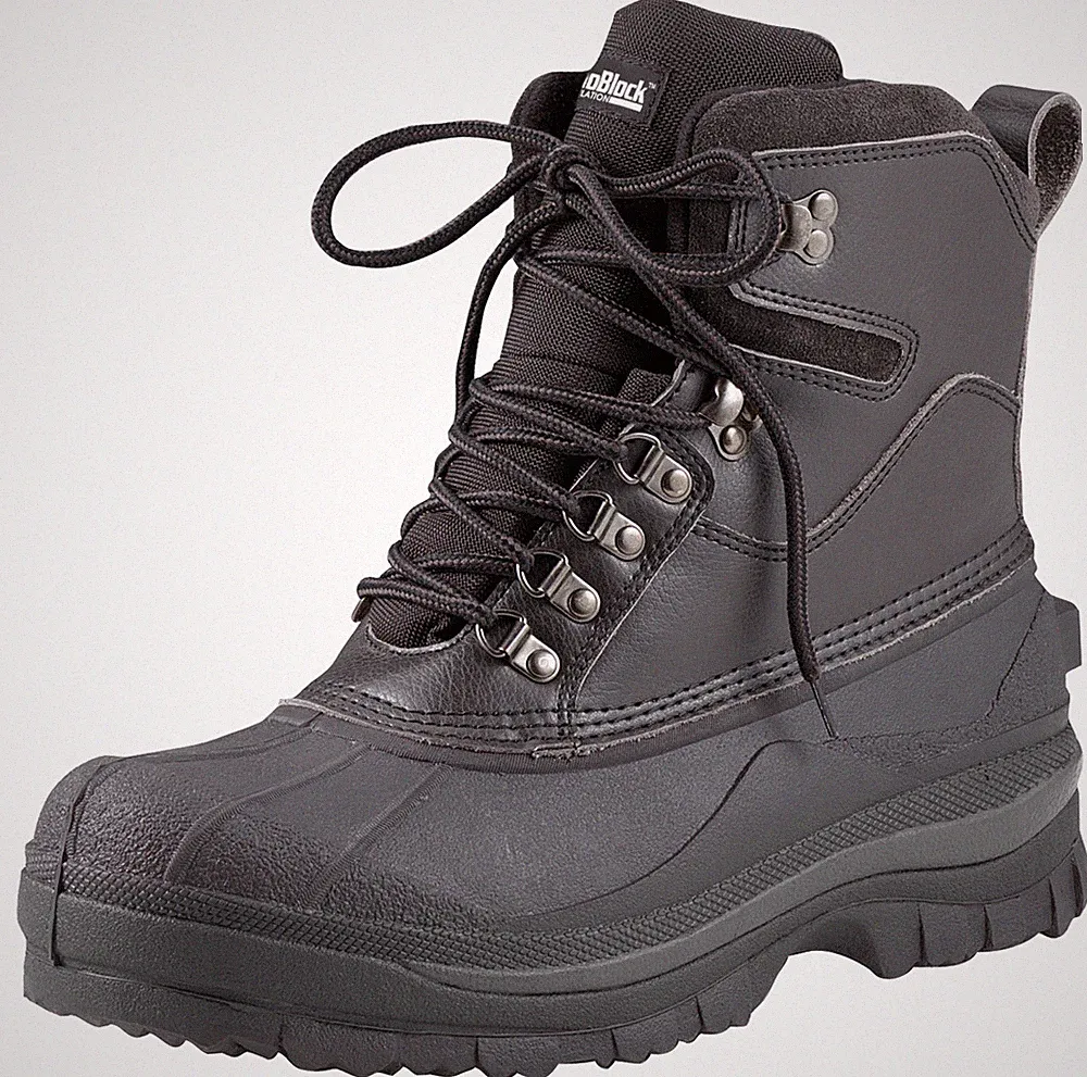 Rothco Extreme Cold Weather Hiking Boots - 8 Inch Black # 5659