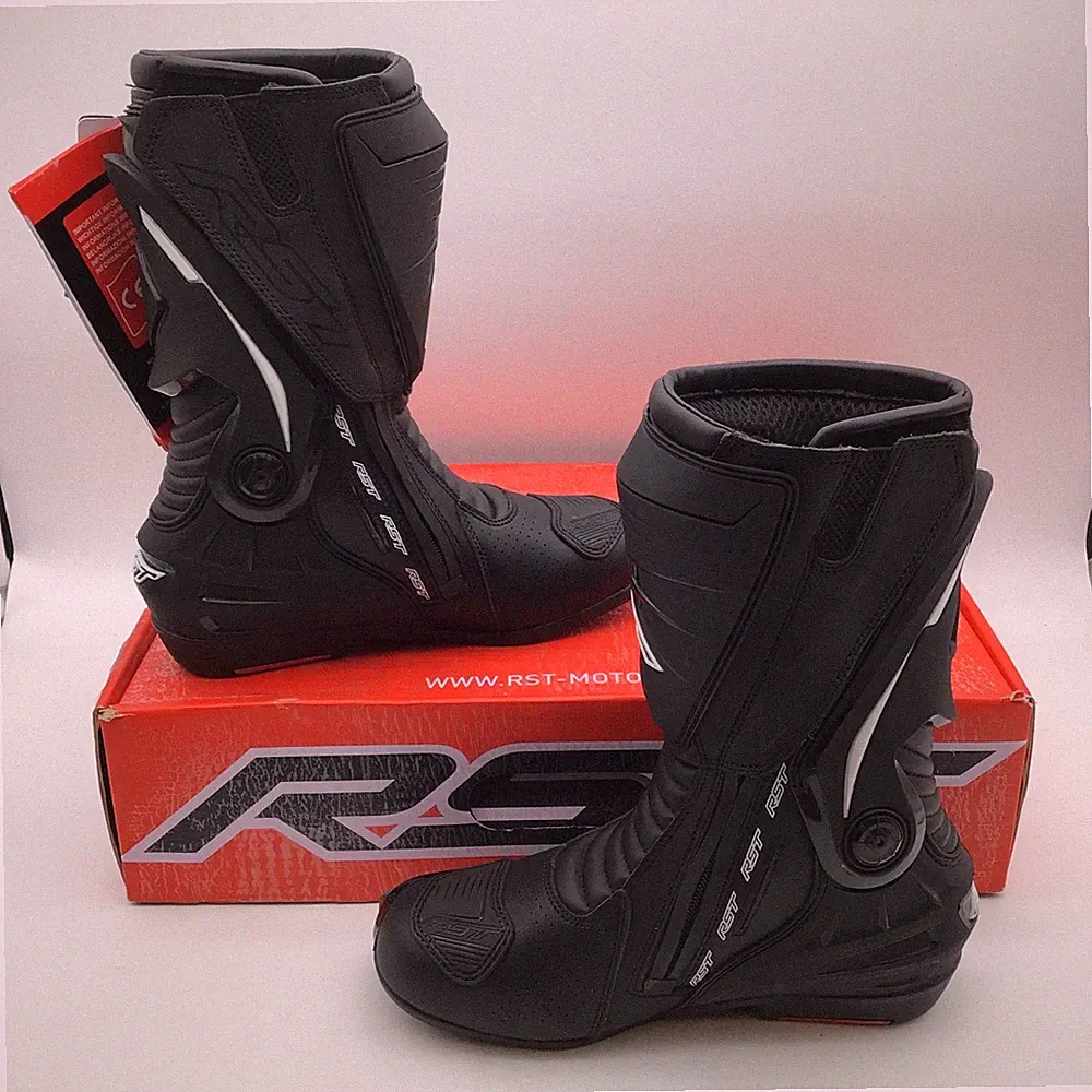 RST Tractech Evo III Sport CE Mens Motorcycle Boots Black Size 6.5 NEW
