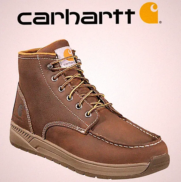SALE OFF Carhartt Men's Iconic Lightweight Wedge Moc Toe Chukka Medium FAST SHIP