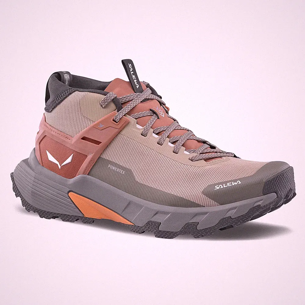 Salewa Pedroc 2 Mid PTX Men's Hiking Boots, Quicksand/Bungee Cord, M10