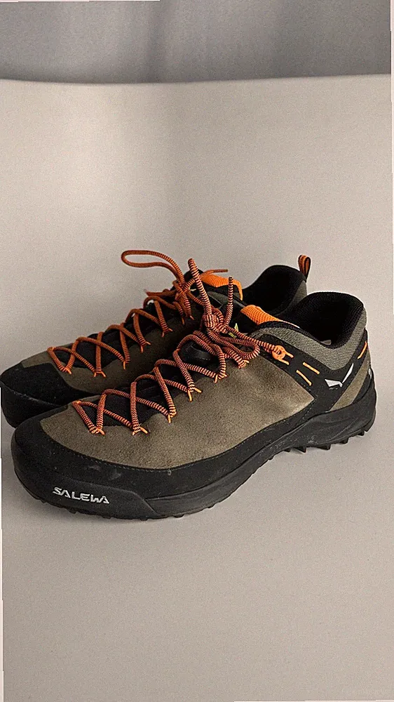 SaleWa Wildfire Leather Hiking Shoes Bungee Cord/Black Size 11