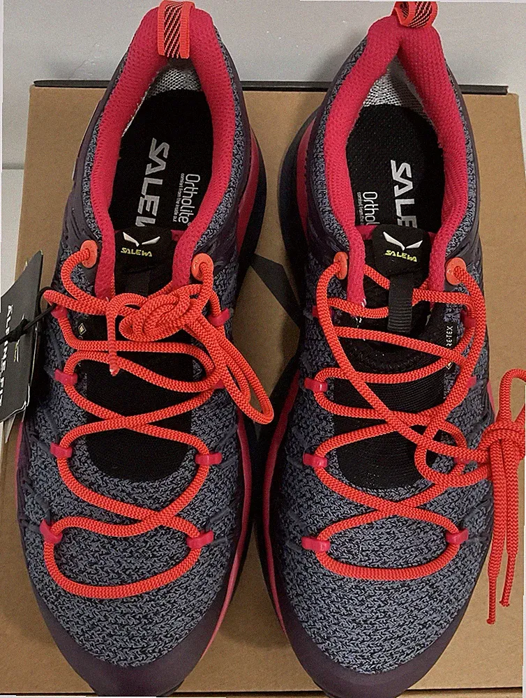 Salewa WS Dropline GTX Ombre Blue/Virtual Pink Women's Hiking Shoes US Size 7