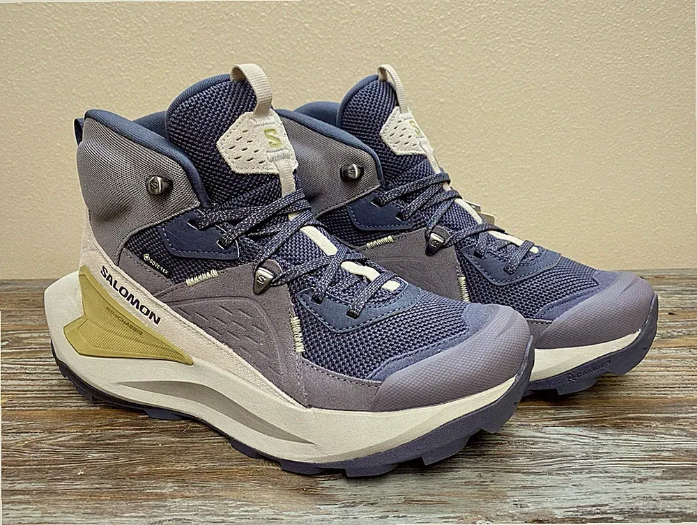 Salomon Elixir Mid GTX Gore-Tex Hiking Boots Outdoor 475768 Womens Size 9
