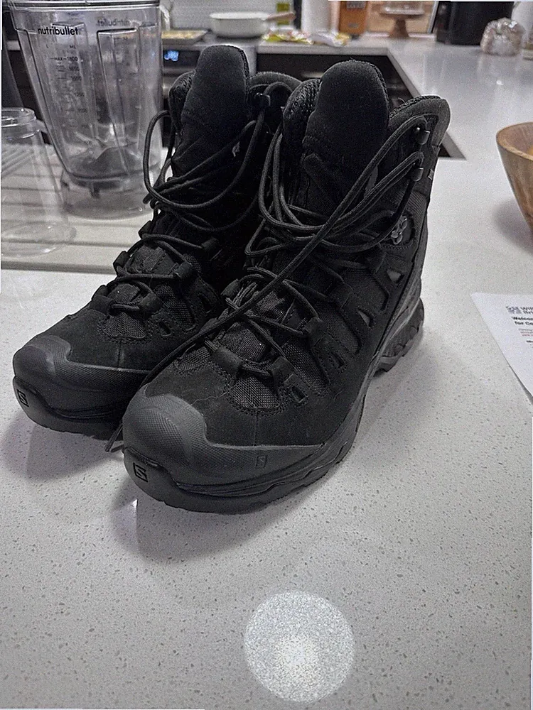 Salomon Gore-Tex Men's Hiking Boots Black US 10.5 Ortholite MPN 407232