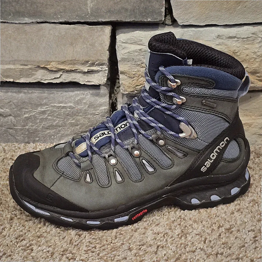 Salomon Quest 4D GTX GORE-TEX Trail Hiking Backpacking Boots Womens Size 9