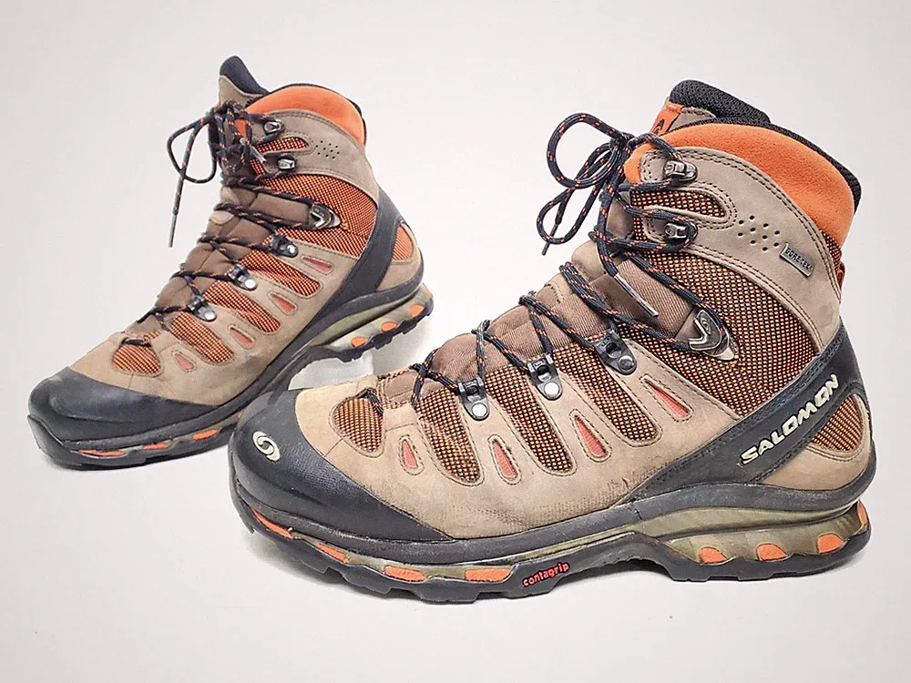 SALOMON QUEST 4D GTX Waterproof Hiking Backpacking Boots Men's US 13 / EU 48