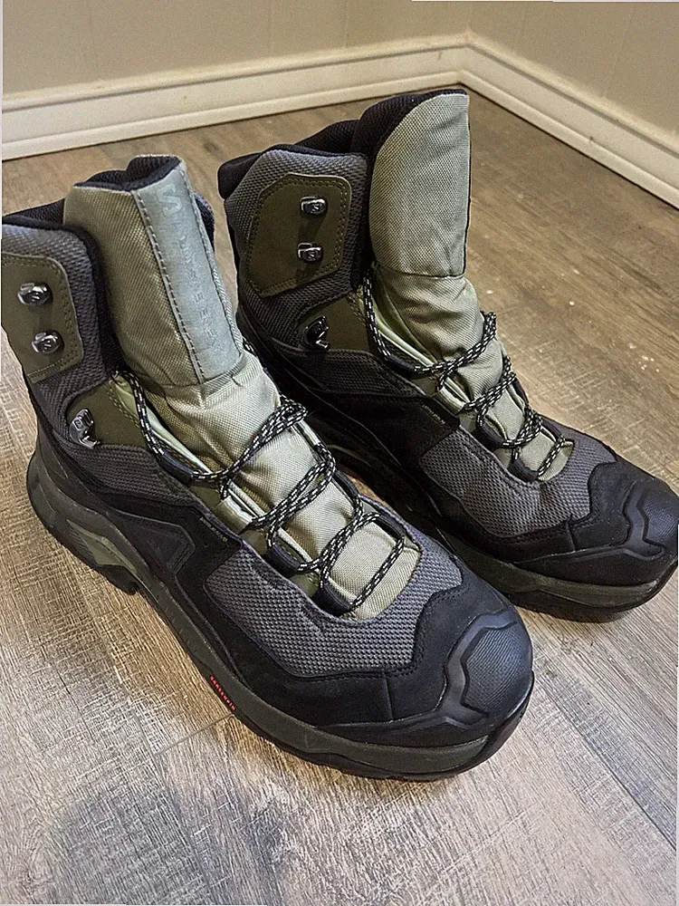 Salomon Quest Element Gore-Tex Hiking Boots Men’s US Size 11 Olive Green Black