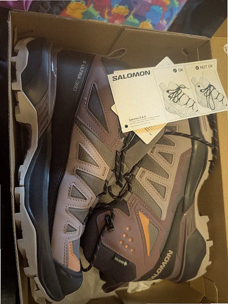 Salomon X Ultra 360 Edge GORE-TEX Women’s Hiking Shoes- Size 7 - Waterproof -NEW