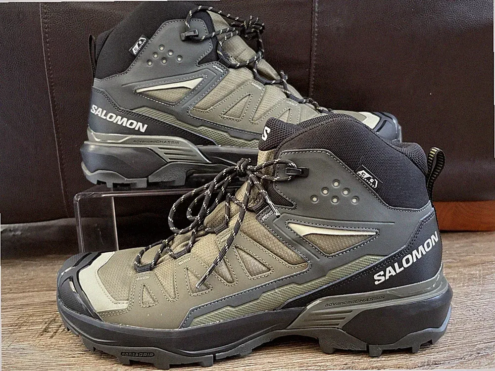 Salomon X Ultra 360 Mid Climasalomon Hiking Boots Olive Night Men’s Sz 14 474480