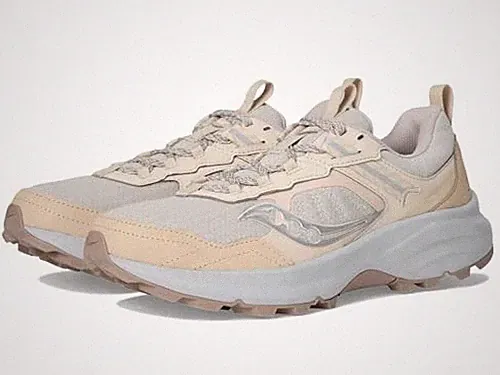 SAUCONY MEN'S EXCURSION TR17 HIKING SHOES SIZE MEN 10.5 OAT/PEONY