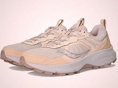 SAUCONY MEN'S EXCURSION TR17 HIKING SHOES - SIZE MEN 9 (OAT/PEONY)