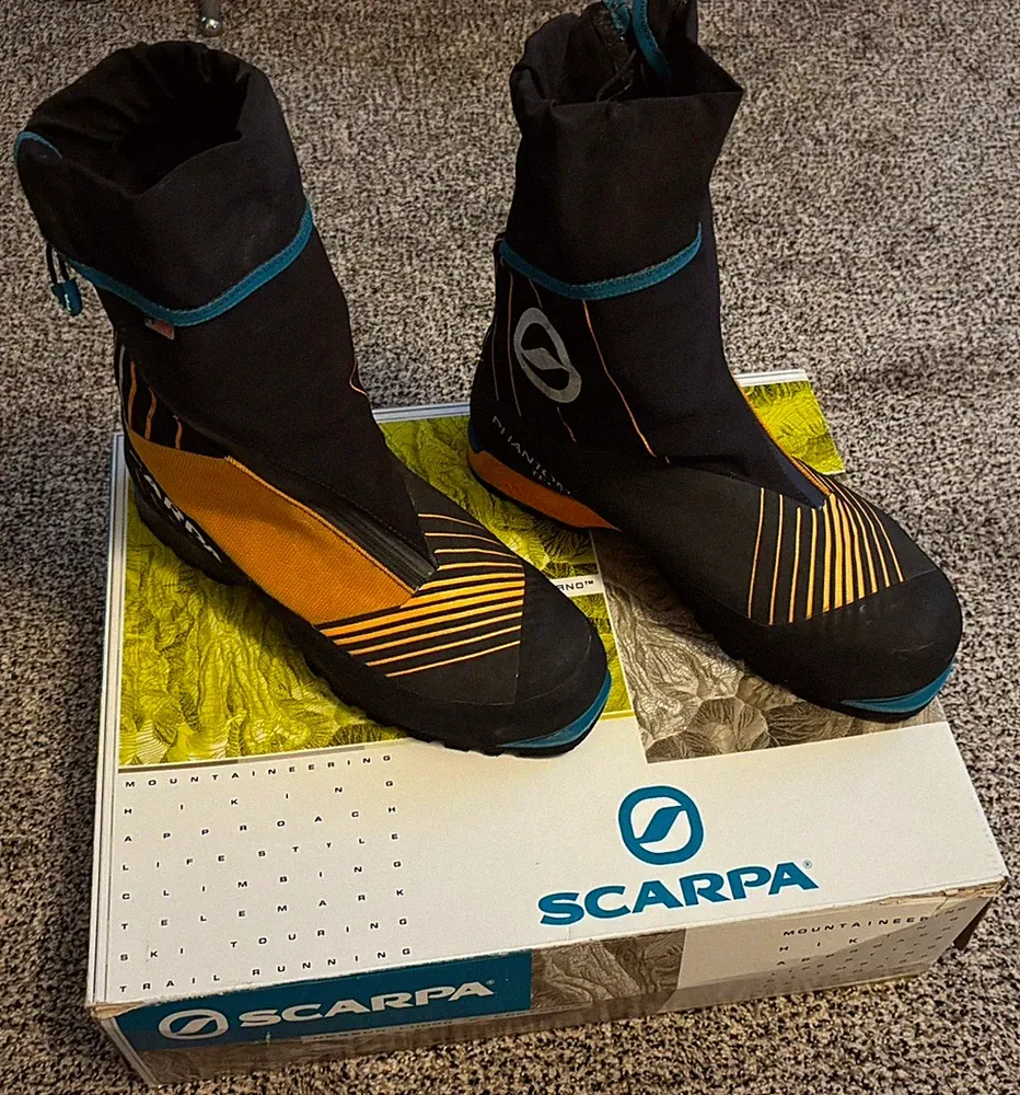 Scarpa Phantom Tech HD Mountaineering Boots Size EU 45 US Men's 11.5 | Good Cond