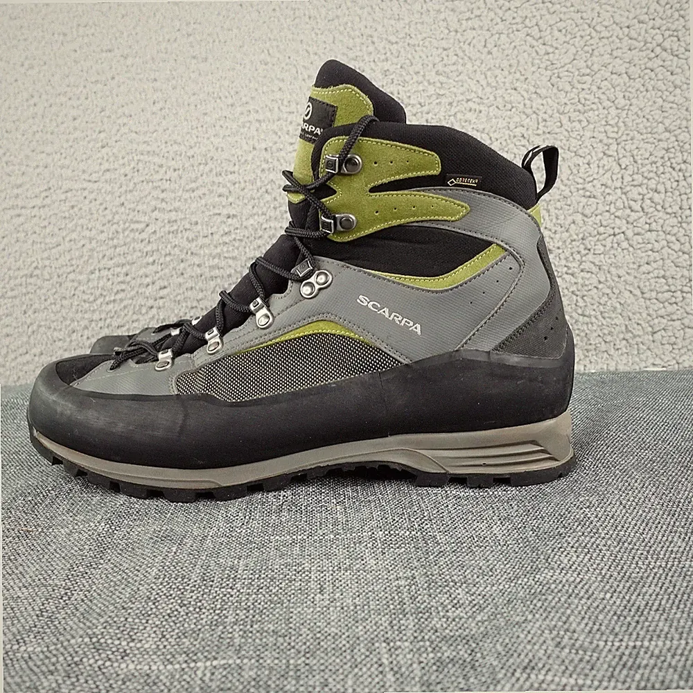 SCARPA R EVOLUTION Mens Size 14 Hiking Boots Gore Tex Vibram Kuiu