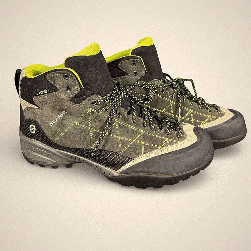 Scarpa Zen Pro Mid GTX Hiking Shoes Men’s US 10 EU 43 Gore-Tex Approach Boots
