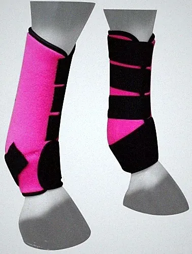Showman 13" Tall Adjustable Neoprene Sport Boots