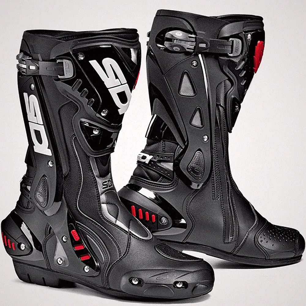 Sidi ST Street/Track Motorcycle Boots Black 11 US / 45 EU *OPEN BOX* WAS $380