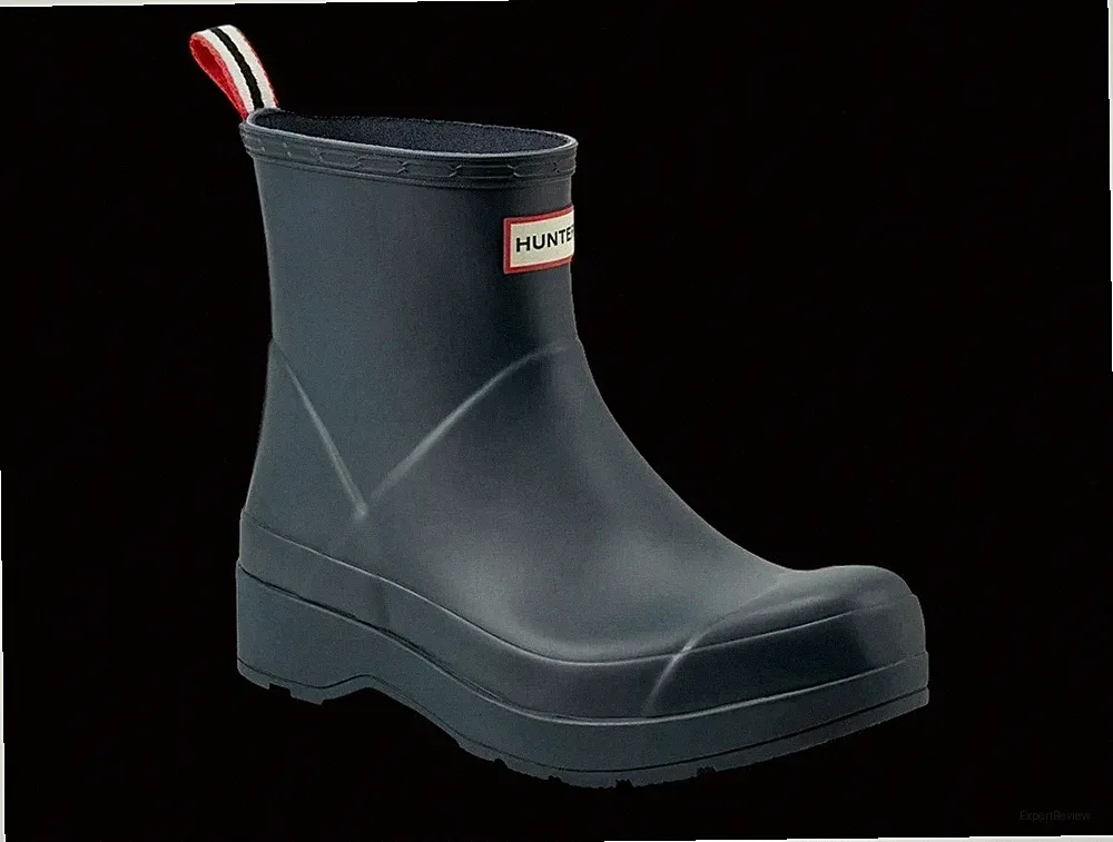 Size 12 - HUNTER M PLAY SHORT BOOT Rain Boots MFS9088RMA Valtameri Blue