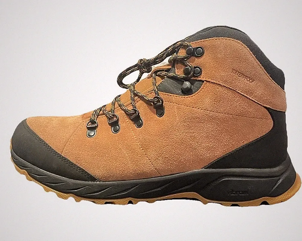 Size 14.0 Alpine Design Men’s Trekker Waterproof Hiking Boots - Brown/Tan Vibram