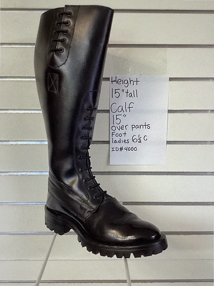Size 6.5C Ladies Motorcycle Patrol Boots