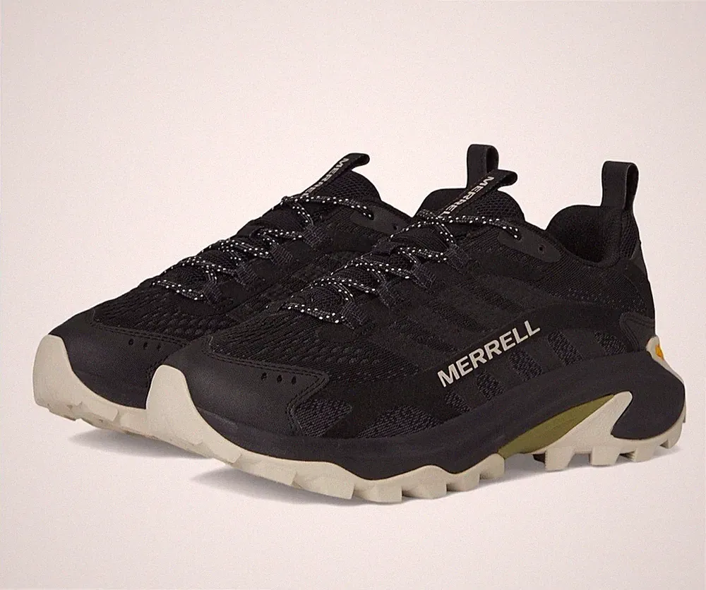 Size 9.5 - Merrell Women's Moab Speed 2 Outdoor Hiking Shoe - Black J037850